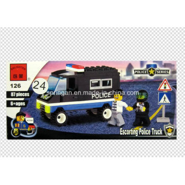 Police Series Designer Convoy Truck 87PCS Block Toys